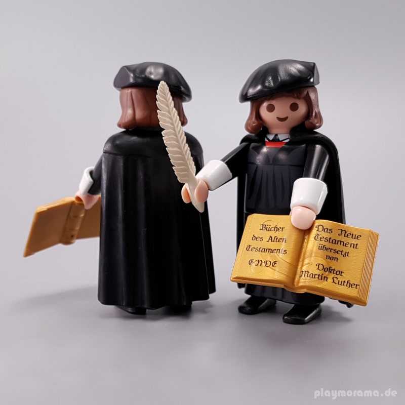 Martin Luther mit dem alten Testament