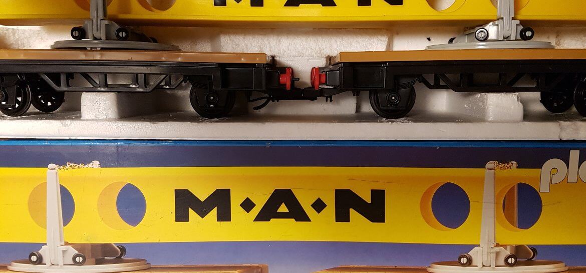 Drehschemelwagen mit Träger 4109 Originalverpackung OVP