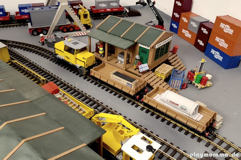 Elektrische Playmobil Eisenbahn - playmorama.de