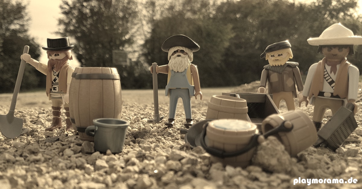 Playmobil Goldsucher in Colorado