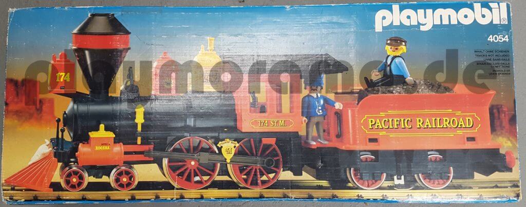 PLAYMOBIL WESTERN TRAIN Steaming Mary 4054 4034 Pare-Buffle Cow Catcher EUR 44,99 - FR