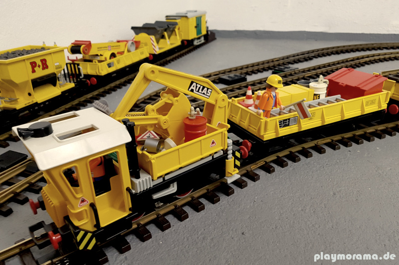 4 x Einstiegsgriffe Farbe Ocker für Waggon Playmobil Eisenbahn 