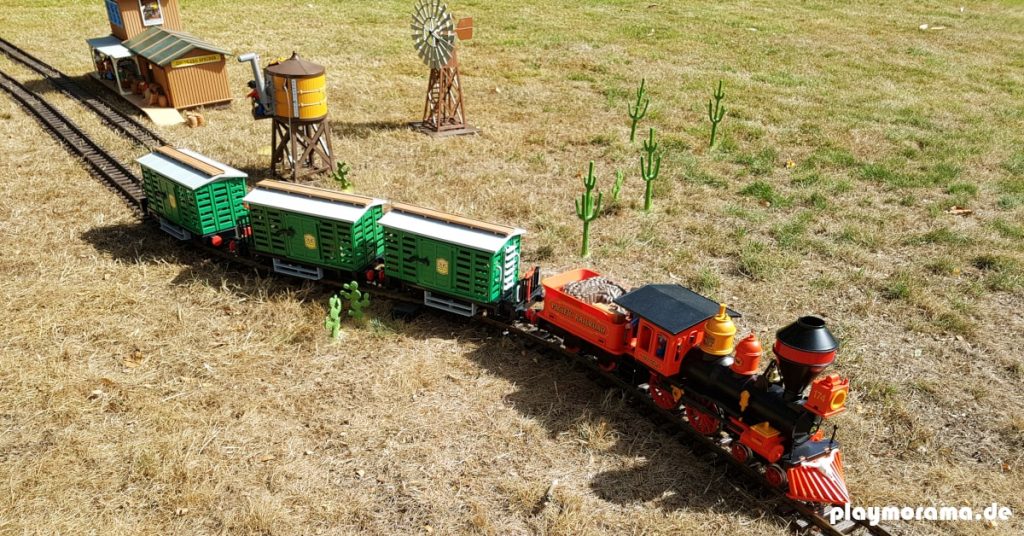 Die elektrische PLAYMOBILEisenbahn playmorama.de