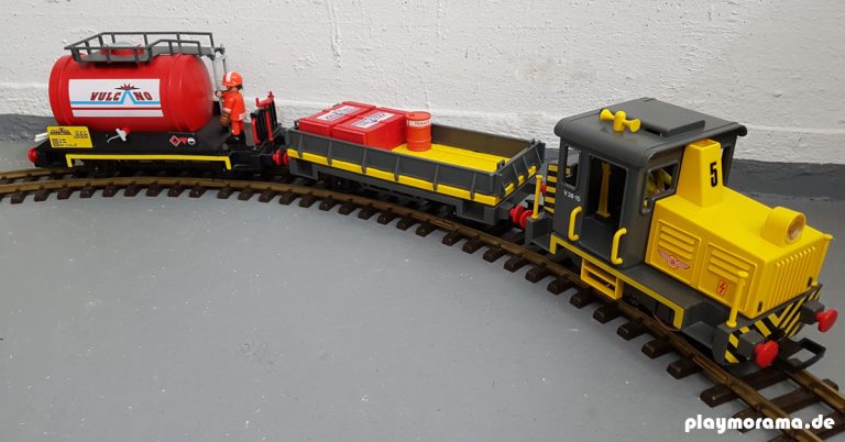 Elektrische Playmobil Eisenbahn - playmorama.de