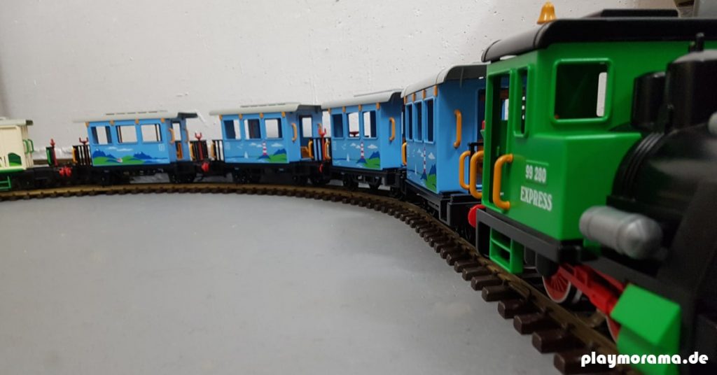 Elektrische Playmobil Eisenbahn - playmorama.de