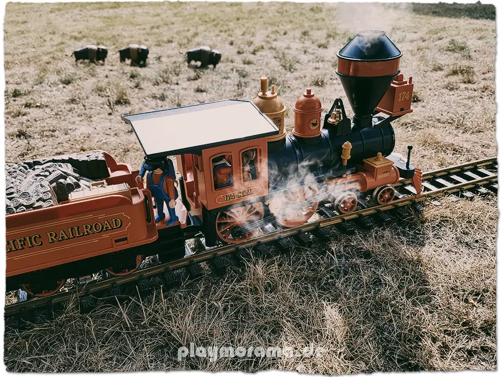 Playmobil Western Lok "Steaming Mary"