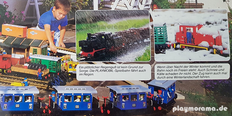 Die elektrische PLAYMOBIL-Eisenbahn - playmorama.de