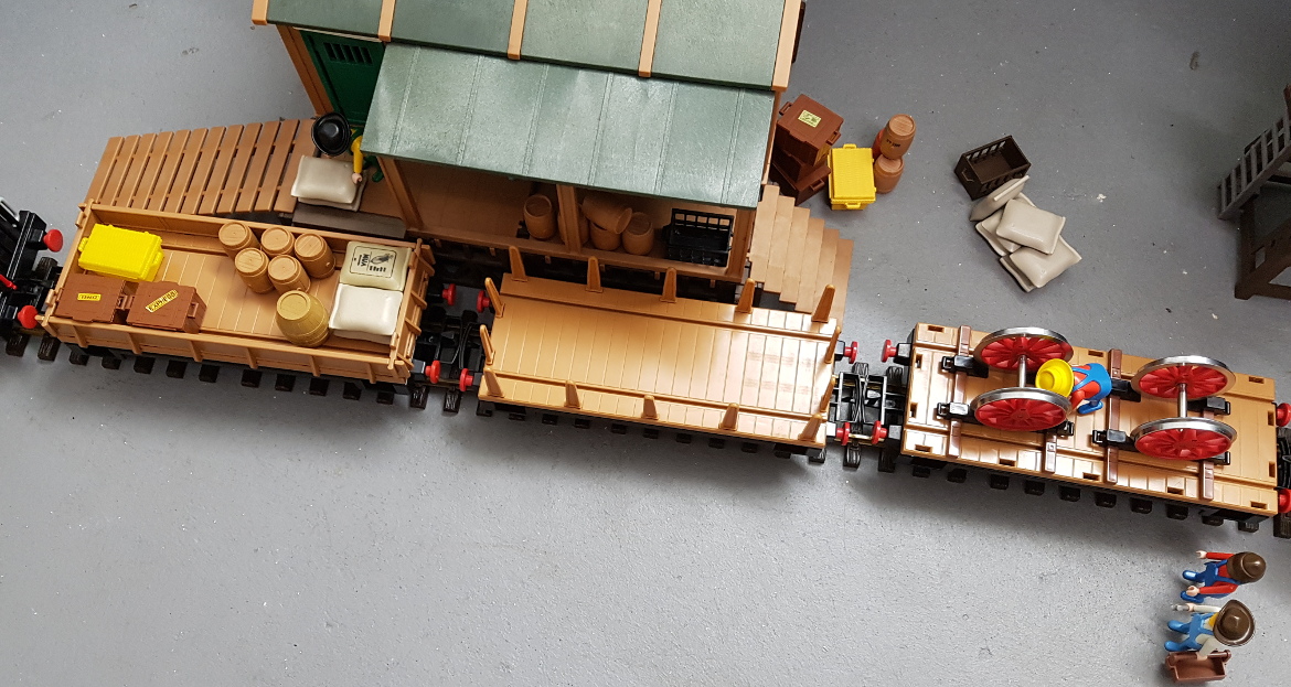 Gewicht für Waggons Playmobil Eisenbahn 
