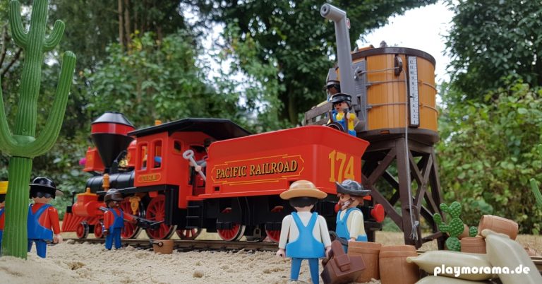 Elektrische Playmobil Eisenbahn - playmorama.de