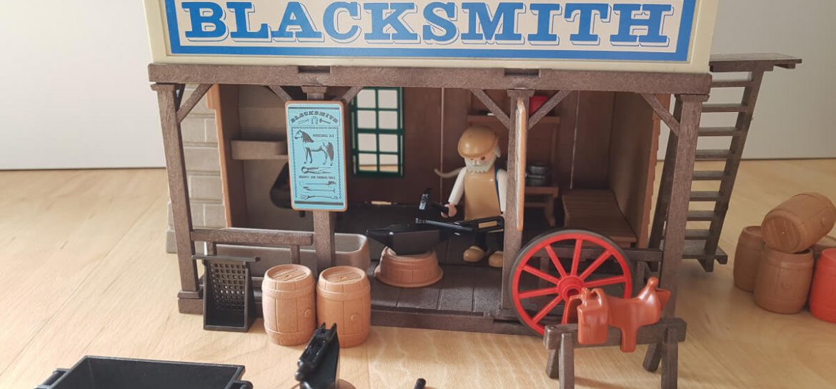 Playmobil Western Classic Gebäude Blacksmith 3430-A