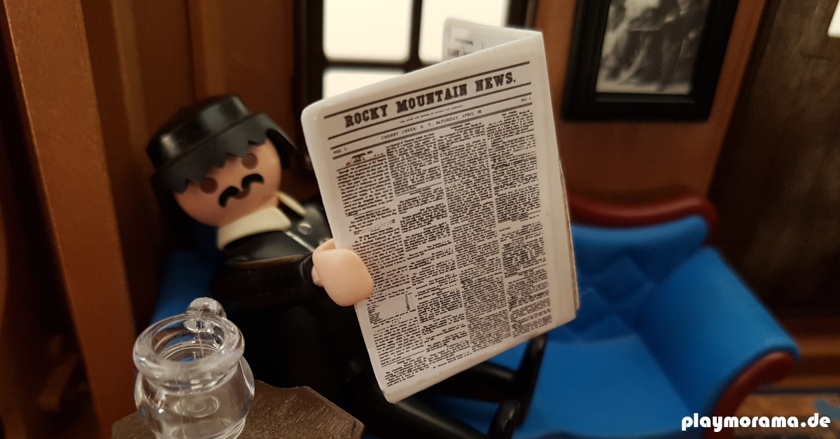 Keine Berichte von Duellen am high noon in der Lokalzeitung Rocky Mountain News