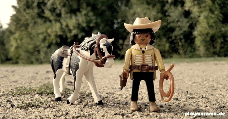 Playmobil Indianer "Donoma" mit seinem Pferd