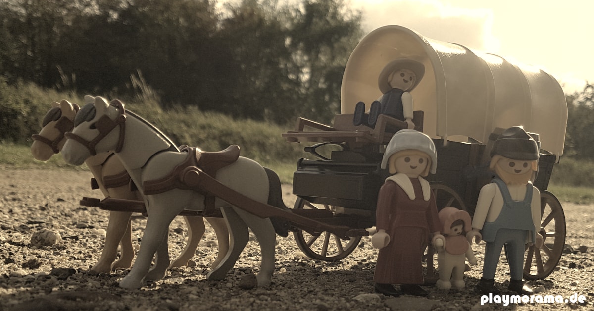 Western-Planwagen 3278 von Playmobil