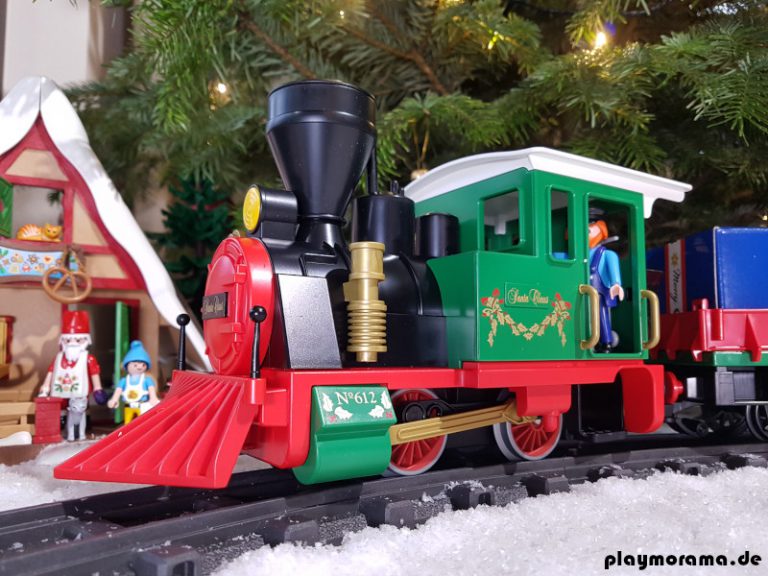 Mode d'emploi Playmobil set 4035 Train Train de noel