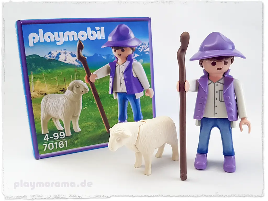 Playmobil Milka Figur 70161 - Schäfer mit Schaf