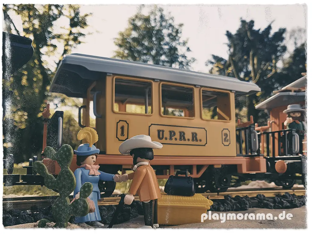 Western Personenwaggon aus den Playmobil-Set 3958