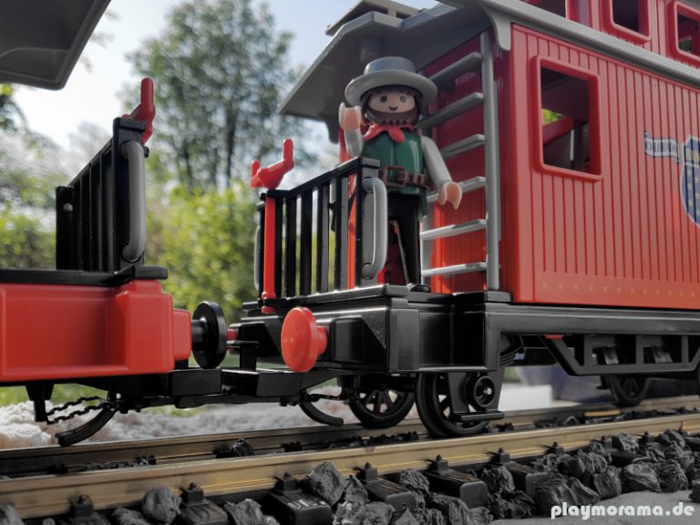 Train Playmobil 3958 Western Personnalisé - Télécommande - Bon état