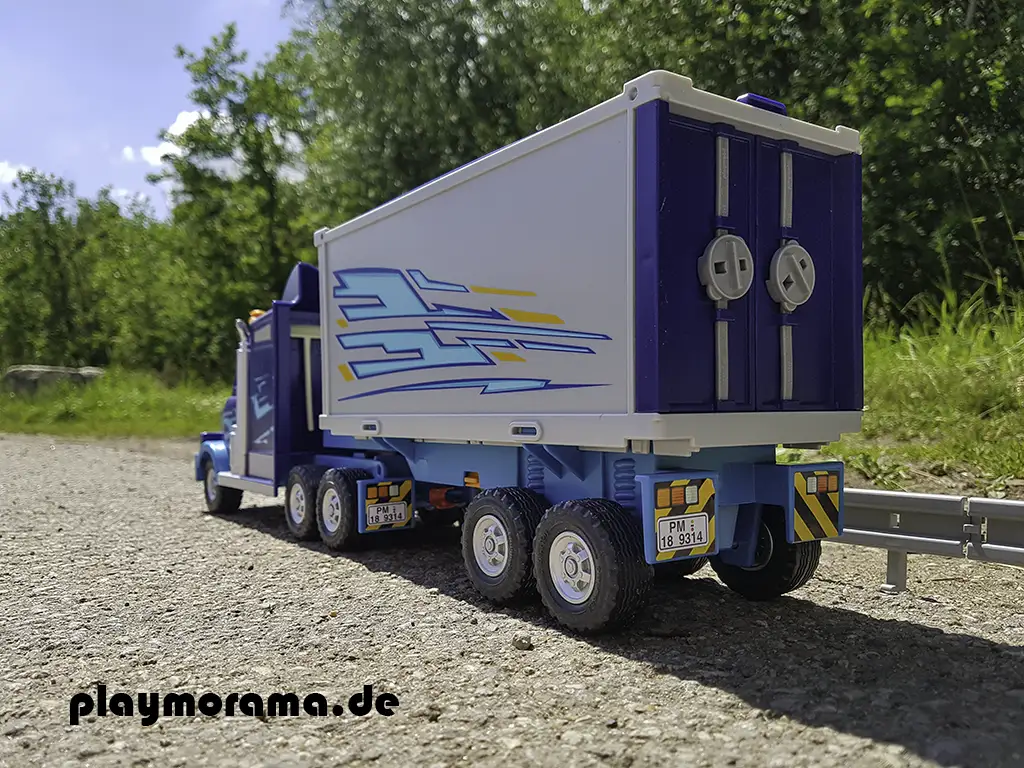 Playmobil Big Rig Semi-Truck.