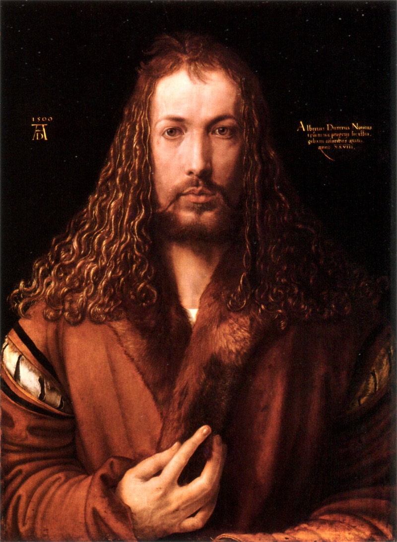 Das weltberühmte Selbstbildnis von Albrecht Dürer
