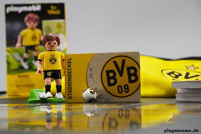 Playmobil Fußballspieler von Borussia Dortmund