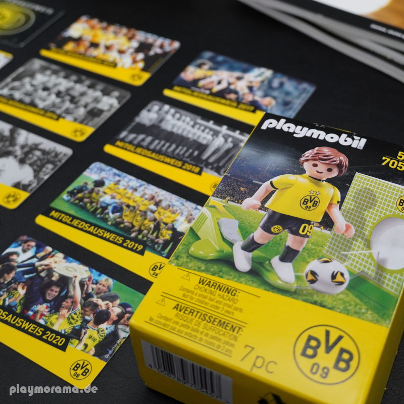 Playmobil Fussballspieler von Borussia Dortmund