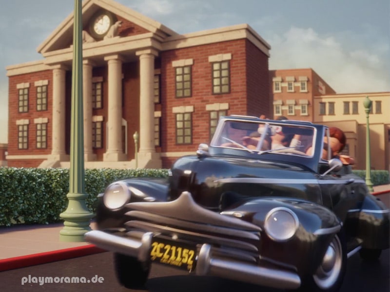 Biff’s 1946 Ford Cabrio Oldtimer | Playmobil Trailer