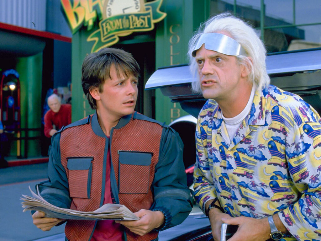 Am 21. Oktober 2015 landen Marty McFly und Doc Brown in „Zurück in die Zukunft 2“ in der Zukunft.