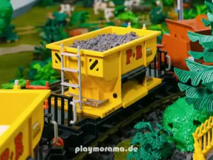 Playmobil Schüttgutwagen im Diorama