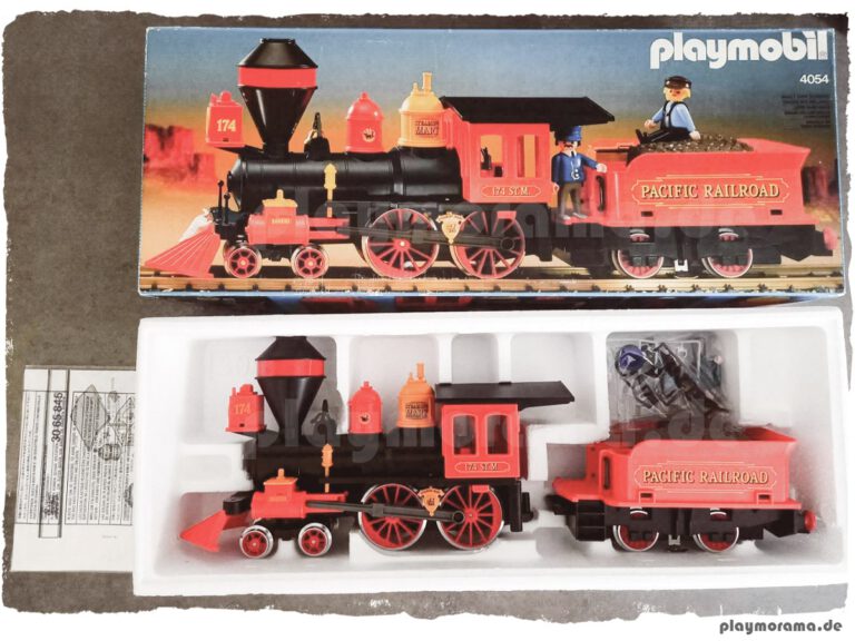 Maison De Poupée Playmobil « Cheminot » Années 1900 - Avec Train - Modèles 5300/5305/4054/4034