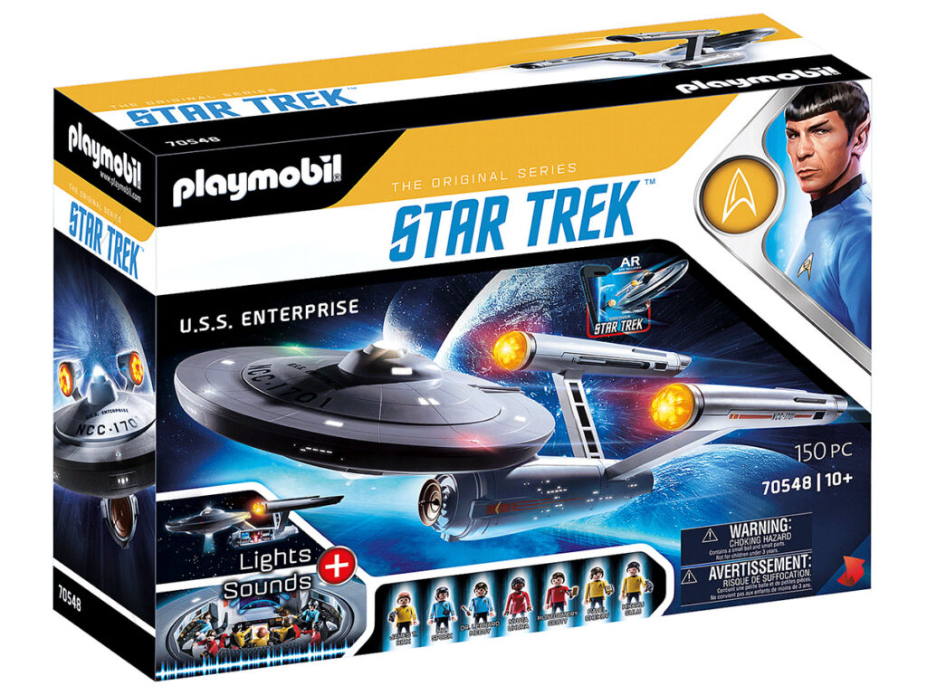 Verpackung Playmobil 70548 Star Trek U.S.S. Enterprise NCC-1701