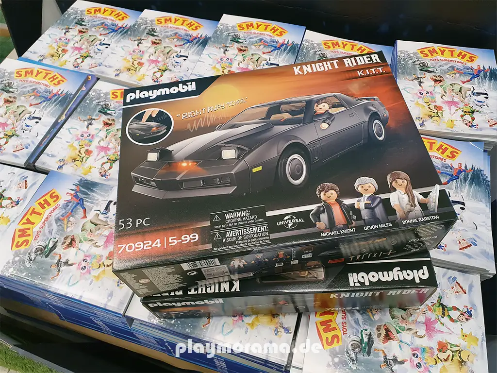 Playmobil Knight Rider Angebot für 25€ bei Smith Toys.