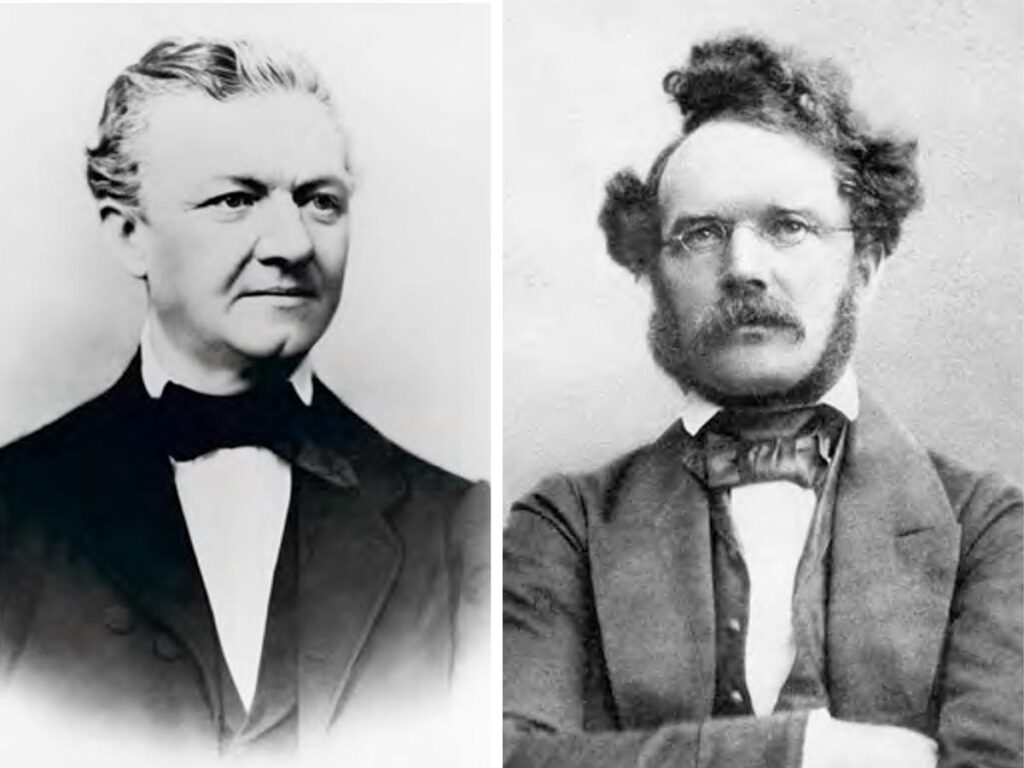 Feinmechaniker Johann Georg Halske & Werner von Siemens