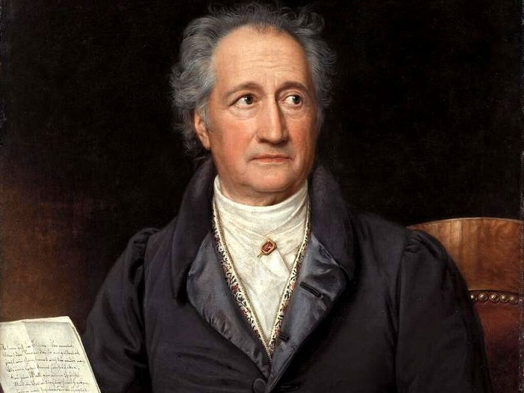 Johann Wolfgang von Goethe, Ölgemälde von Joseph Karl Stieler, 1828