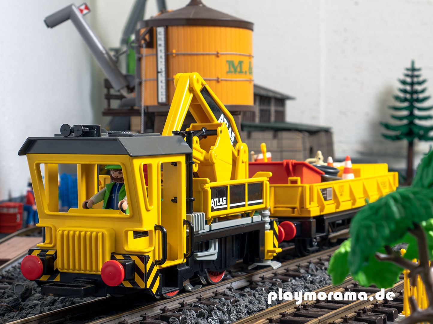 Die elektrische PLAYMOBIL-Eisenbahn - playmorama.de