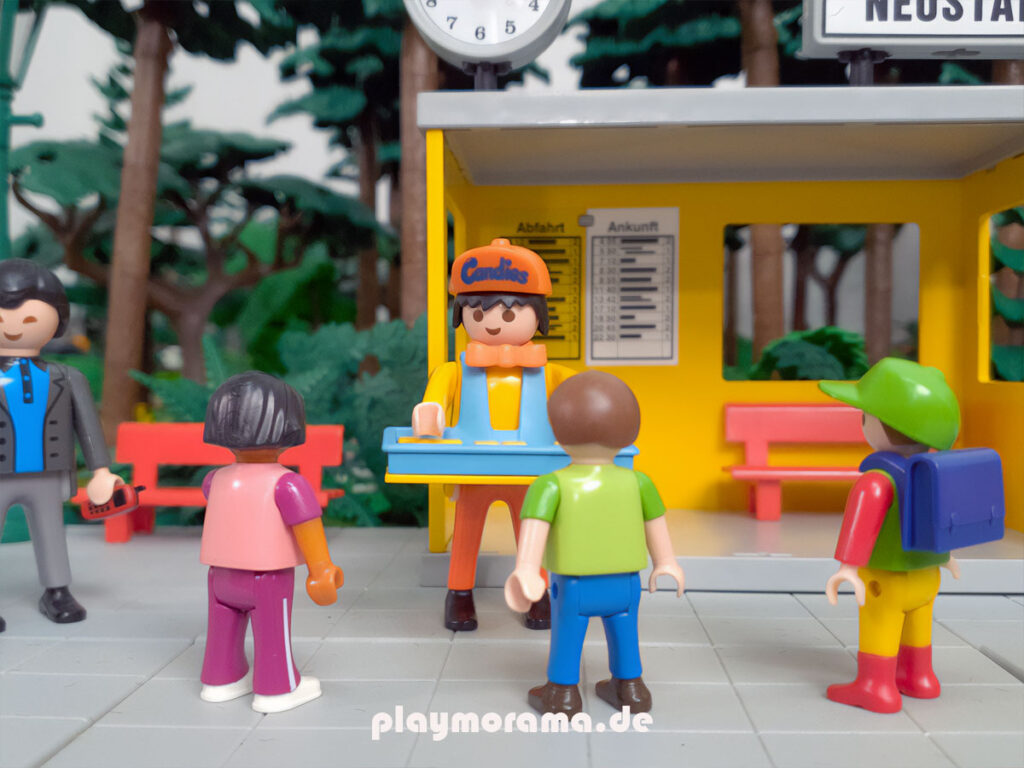 Playmobil Candy-Verkäufer 3307 als mobiler Kiosk
