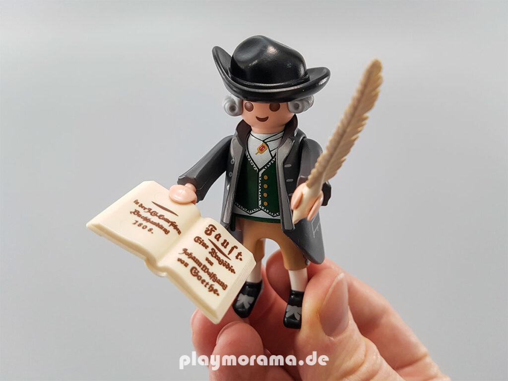 Playmobil Sonderfigur Goethe mit Faust