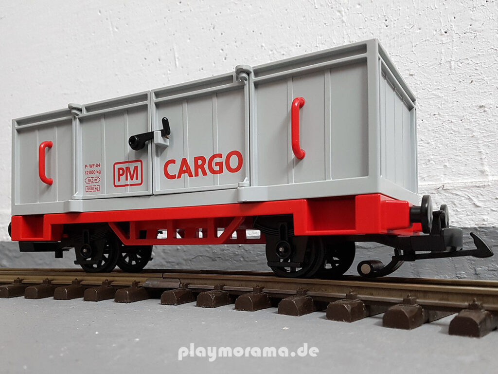 Der offene Playmobil Güterwagen 5364 ist das neueste Modell aus dem Jahr 2005.