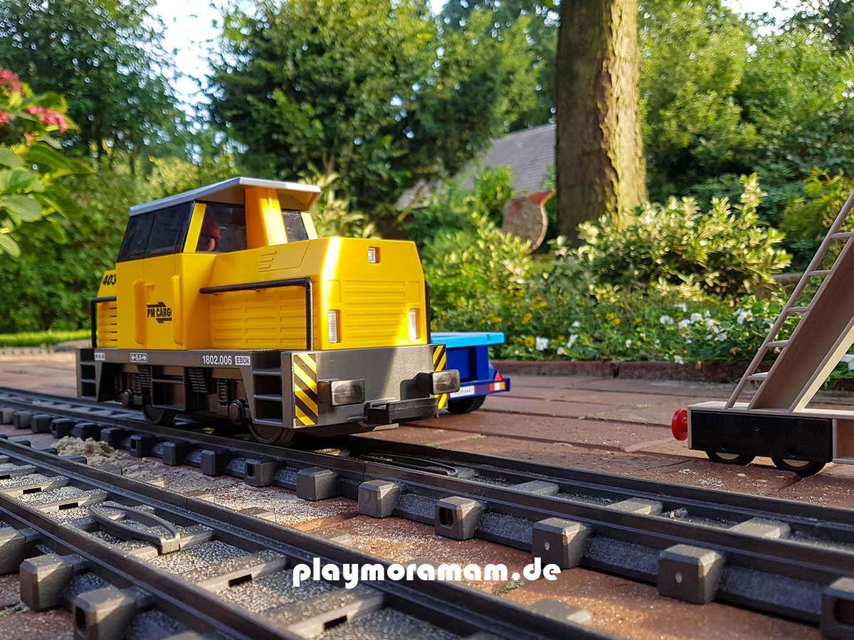 Die elektrische PLAYMOBIL-Eisenbahn - playmorama.de