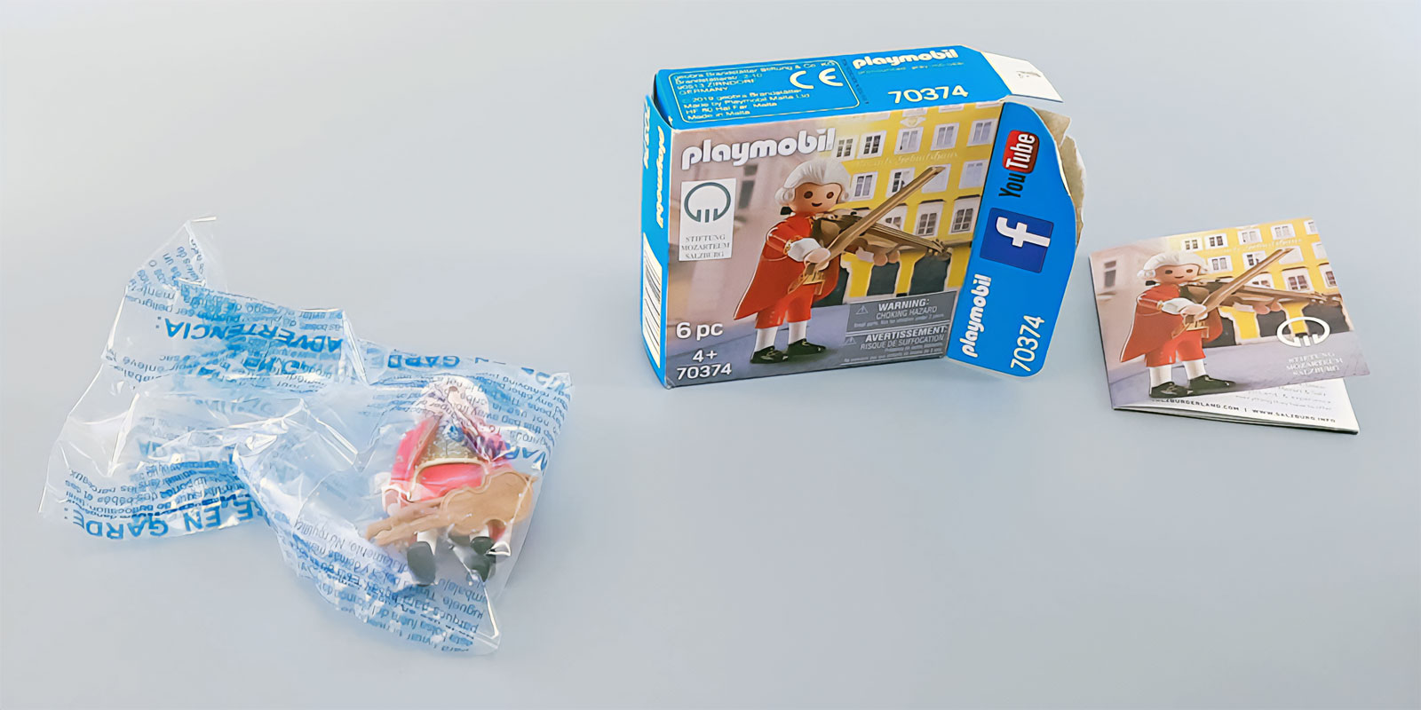 Playmobil Sonderfigur von Wolfgang Amadeus Mozart