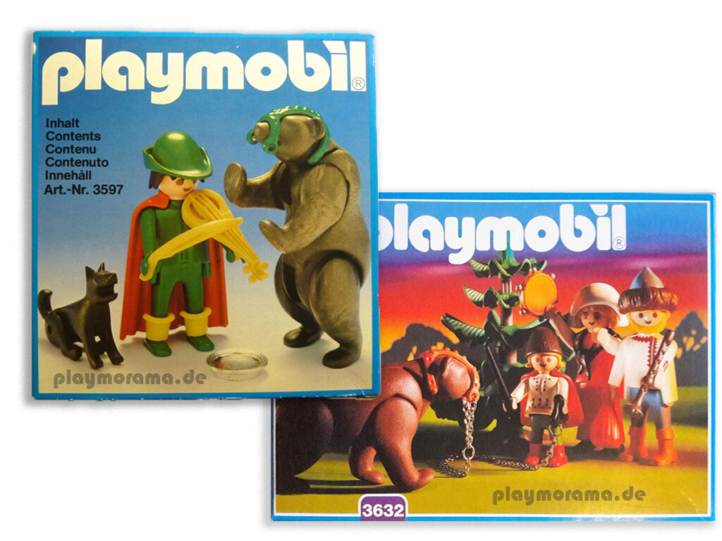 Tanzbären in Playmobil-Sets | 3567-A, 3632-A