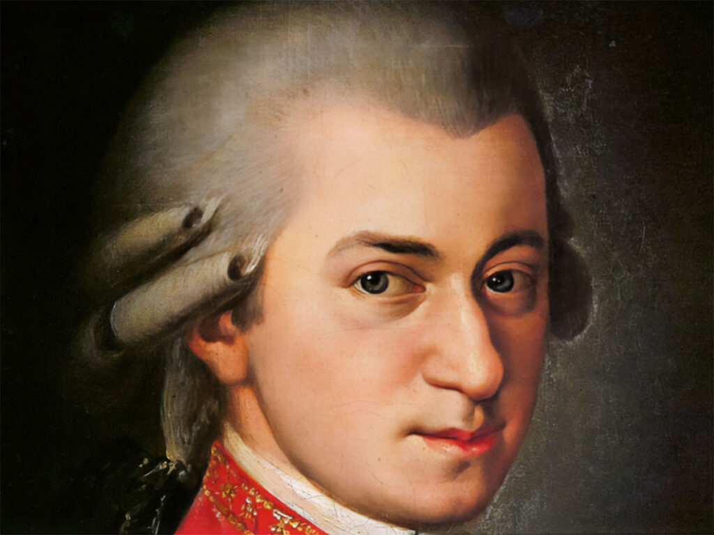 Portrait von Wolfgang Amadeus Mozart