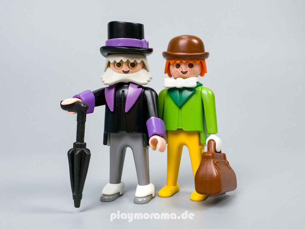 Professor Mobilux und Patrik F Patrick - Original Figuren aus Set 6099