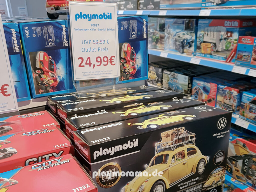 Volkswagen Käfer Special Edition für 25€ im Playmobil Outlet.