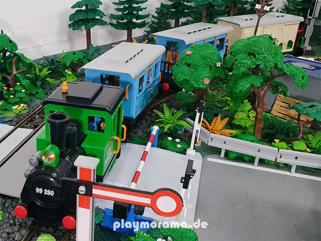 Playmobil Panorama Express 4005 in unserem Diorama.