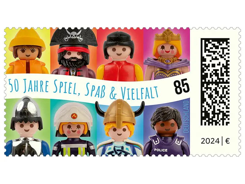 Playmobil Briefmarke 2024