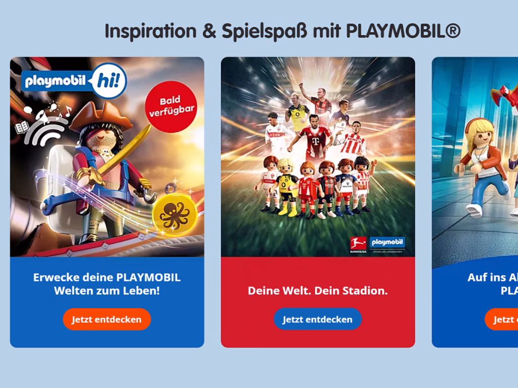 Inspiration & Spielspaß mit PLAYMOBIL®