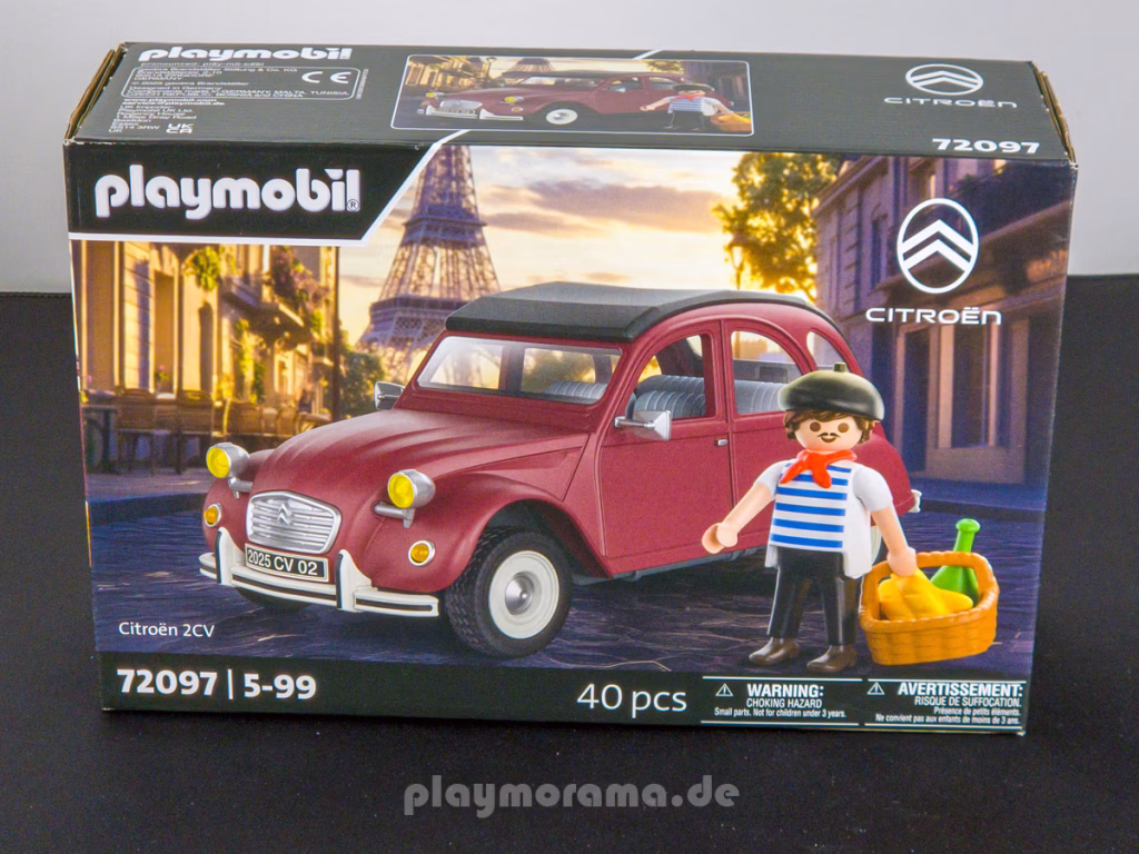 PLAYMOBIL Citroën 2CV Granat Exklusiv, 72097